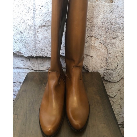 Paco Valiente Tan Leather Boots - Picture 4 of 5